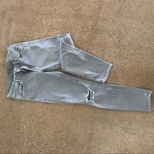 MOTHER Jeans Muse Ankle in Graphite